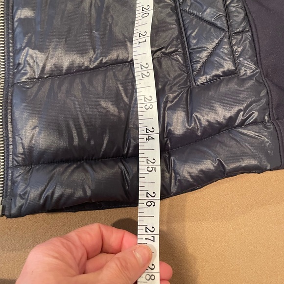 MARMOT Larkspur Dark Blue Down Puffer Jacket - Size Medium - Picture 13 of 14